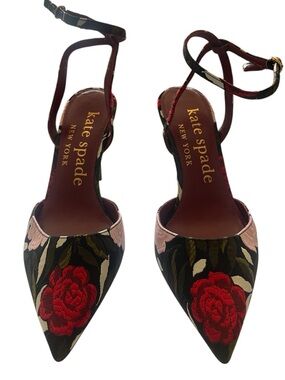 Kate Spade New York Amour Rose Garden Pumps Size 6